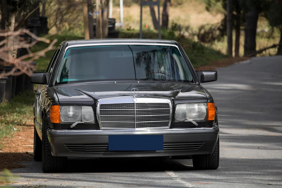 A solid cover hides the plate details while the vehicle stays visible.